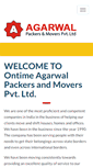 Mobile Screenshot of agarwalpackersmovers.com